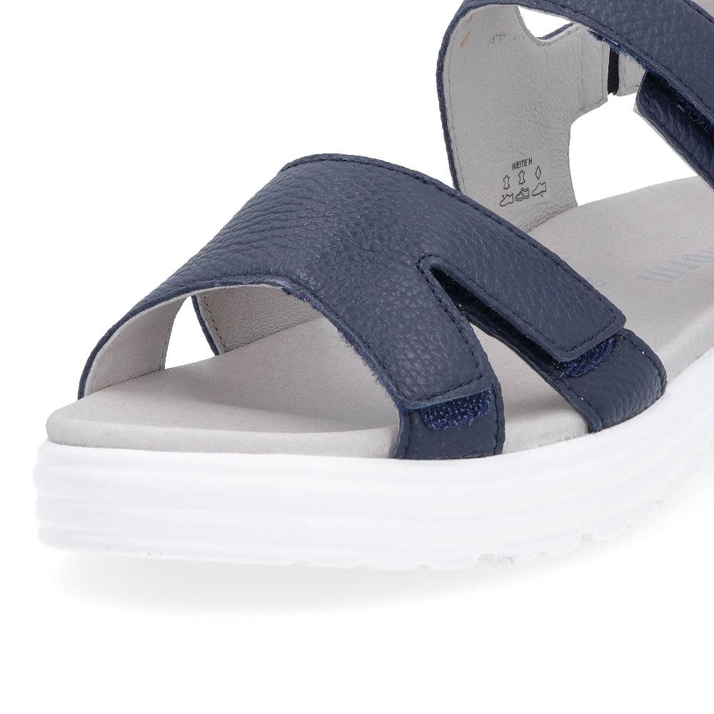 QVC Vitaform Sandali In Pelle Fasce Regolabili Con Velcro