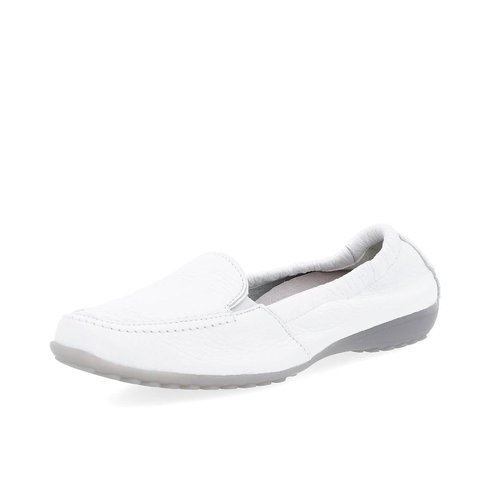 QVC Vitaform Slip on in pelle con inserti elastici e retro