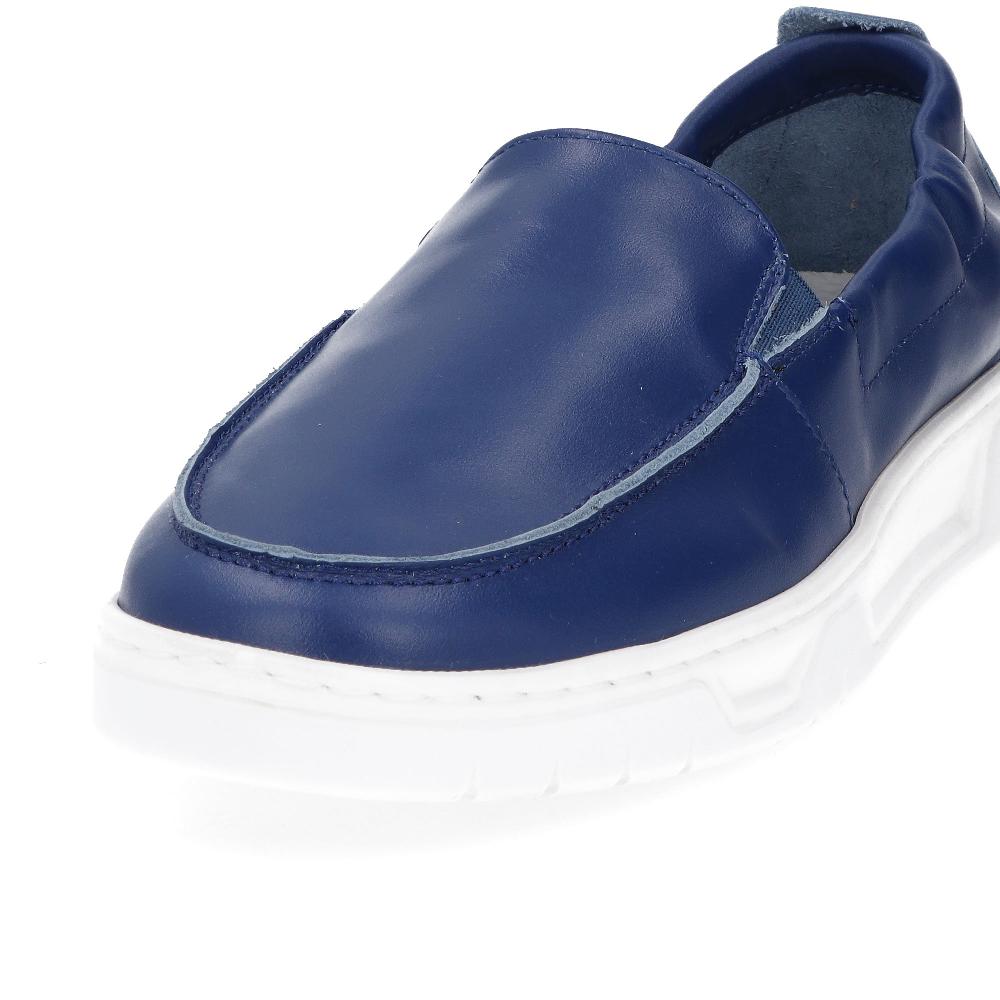 QVC Vitaform Slip On In Pelle Con Inserti Elastici Suola 3 5cm