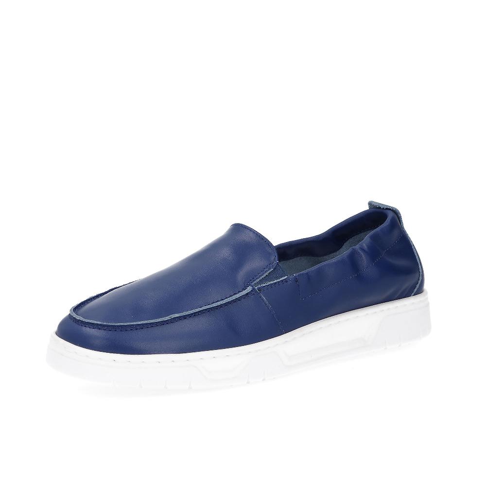 QVC Vitaform Slip on in pelle con inserti elastici suola 3 5cm