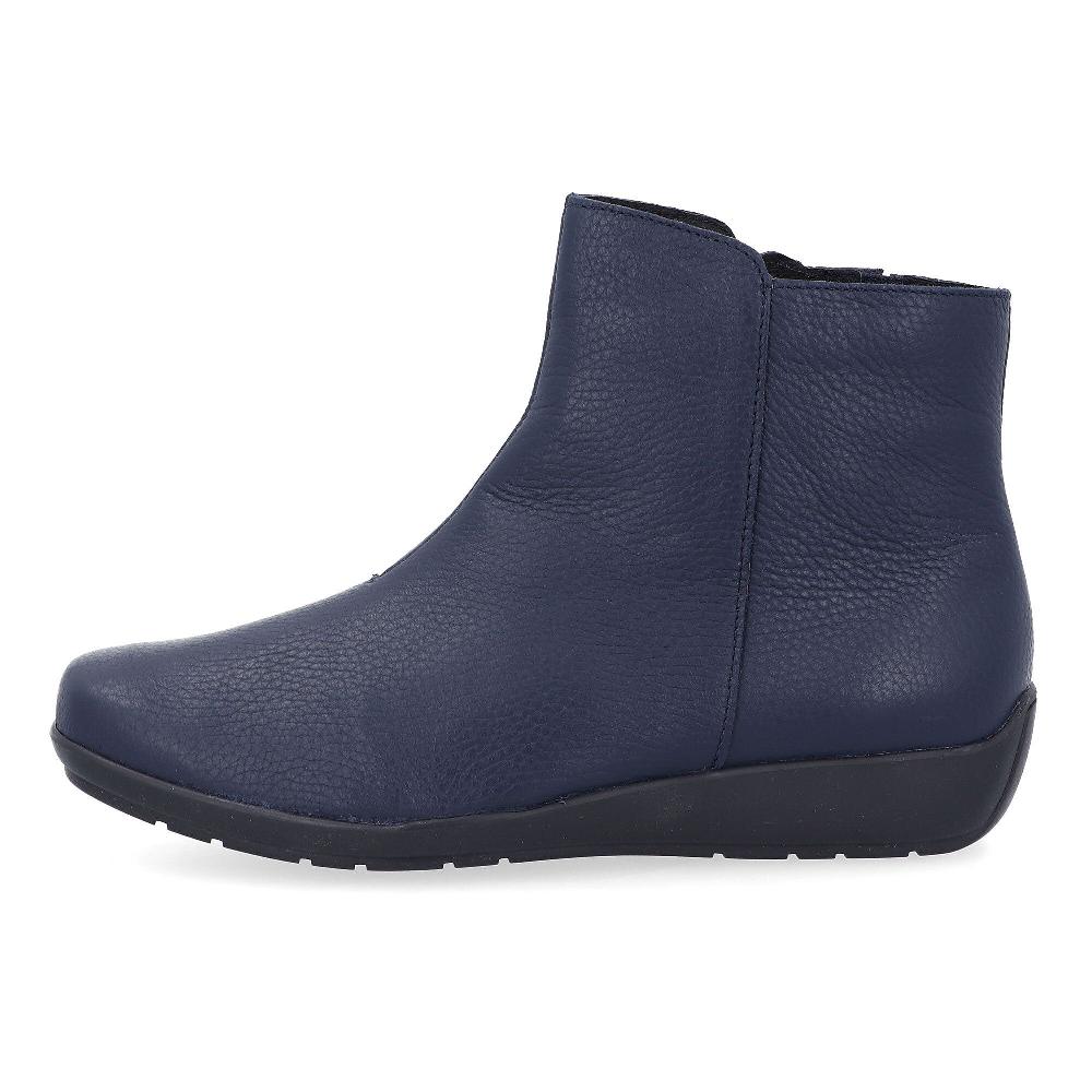 QVC Vitaform Slip On In Pelle Zip Interna E Soletta Removibile