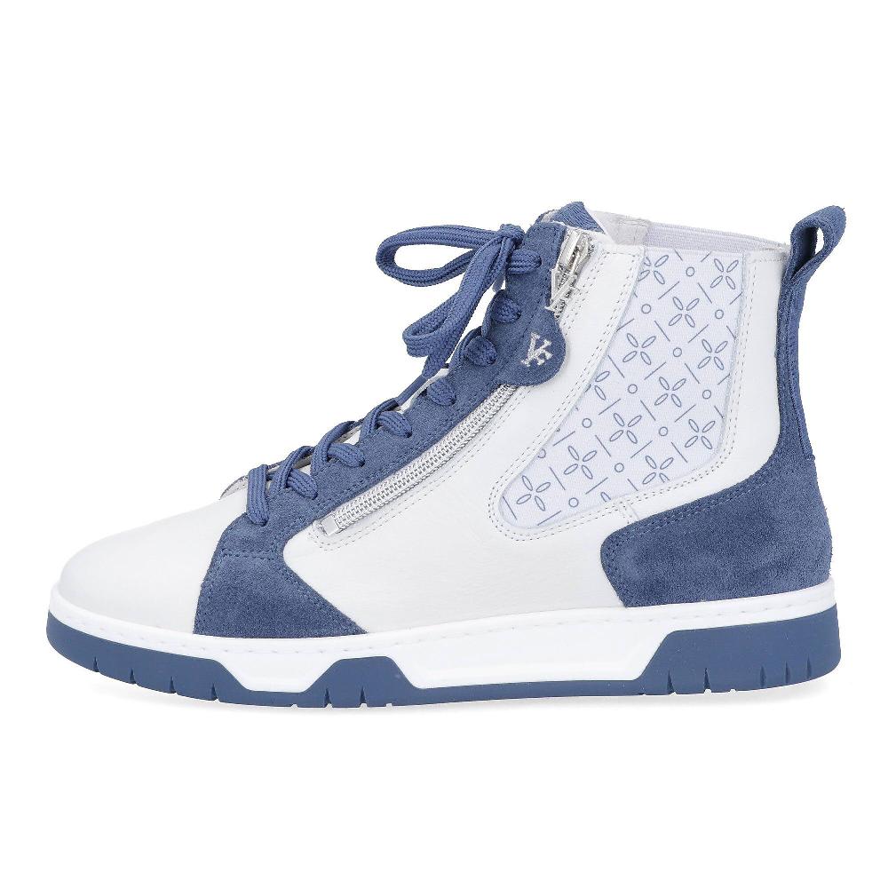 QVC Vitaform Sneaker Alte In Pelle Con Zip Laterale