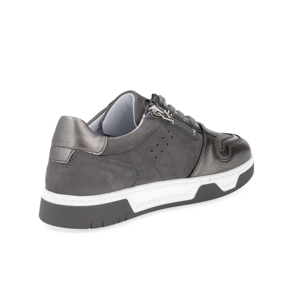 QVC Vitaform Sneaker In Pelle Scamosciata Con Inserti E Zip