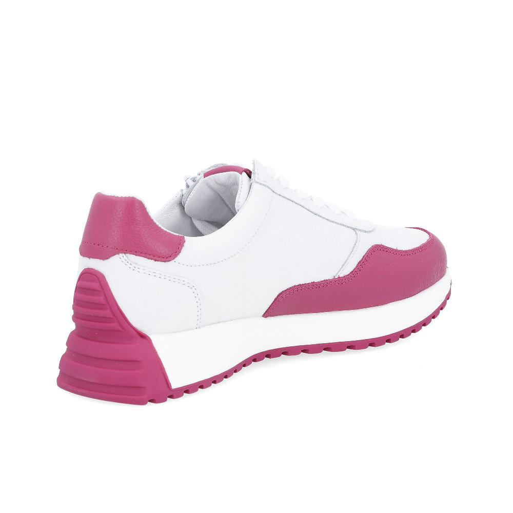 QVC Vitaform Sneaker In Pelle Zip Laterale Soletta Removibile Air Cushioned