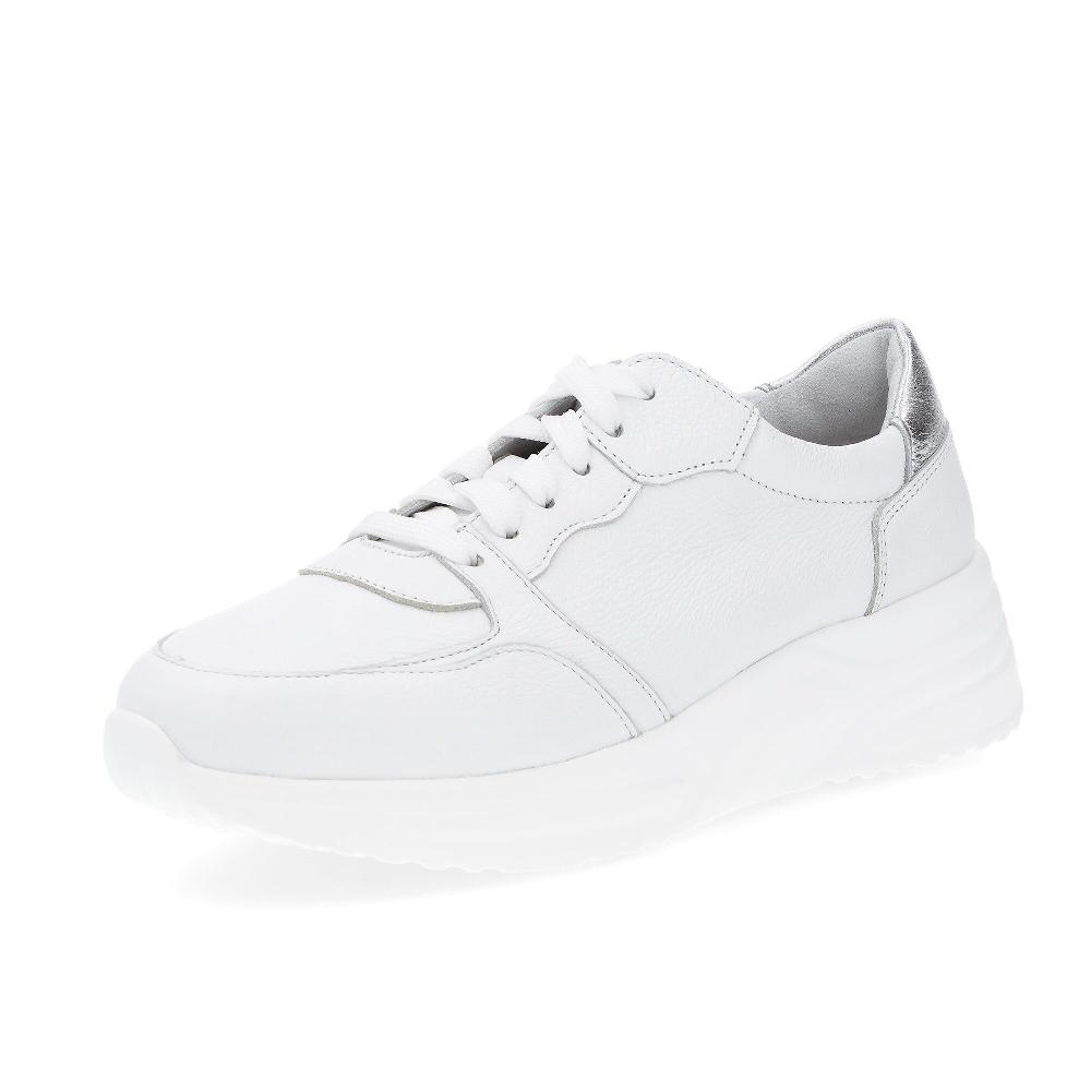 QVC Vitaform Sneaker stringate con inserto metallizzato