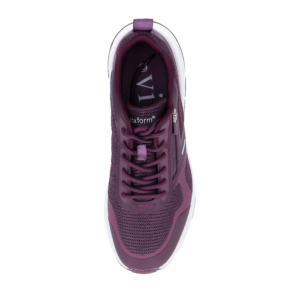 QVC Vitaform Sneaker Stringate Con Zip Laterale E Soletta Air Cushioned