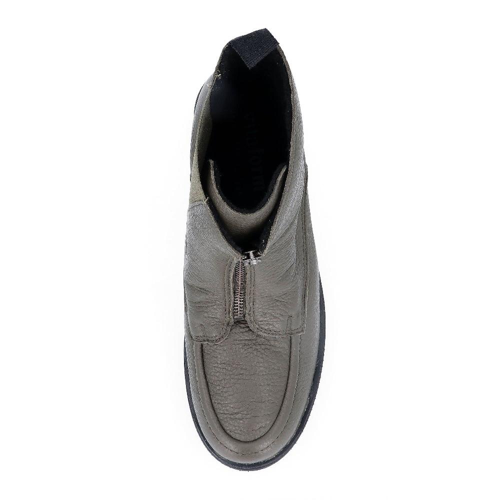 QVC Vitaform Stivaletti In Pelle Con Soletta AirCushioned 3 5cm