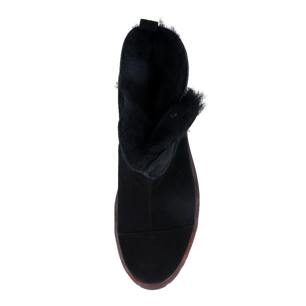 QVC Vitaform Stivaletti In Pelle Zip Interna Soletta Air Cushioned