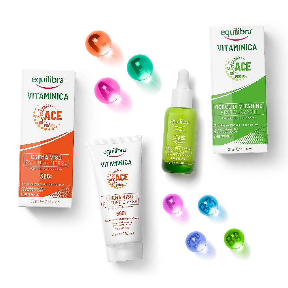 QVC Vitaminica Crema viso Fattore Difesa + gocce di vitamine