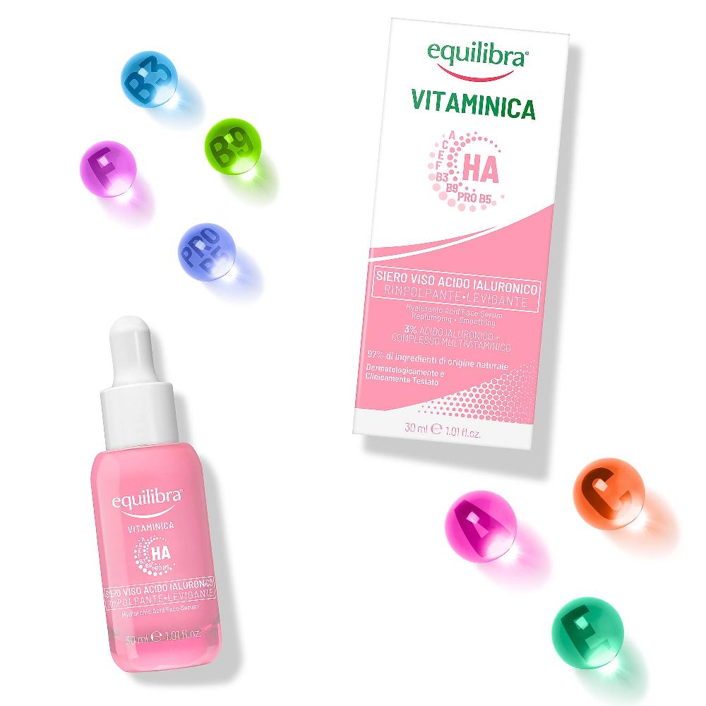 QVC Vitaminica Siero viso Acido Ialuronico levigante rimpolpante
