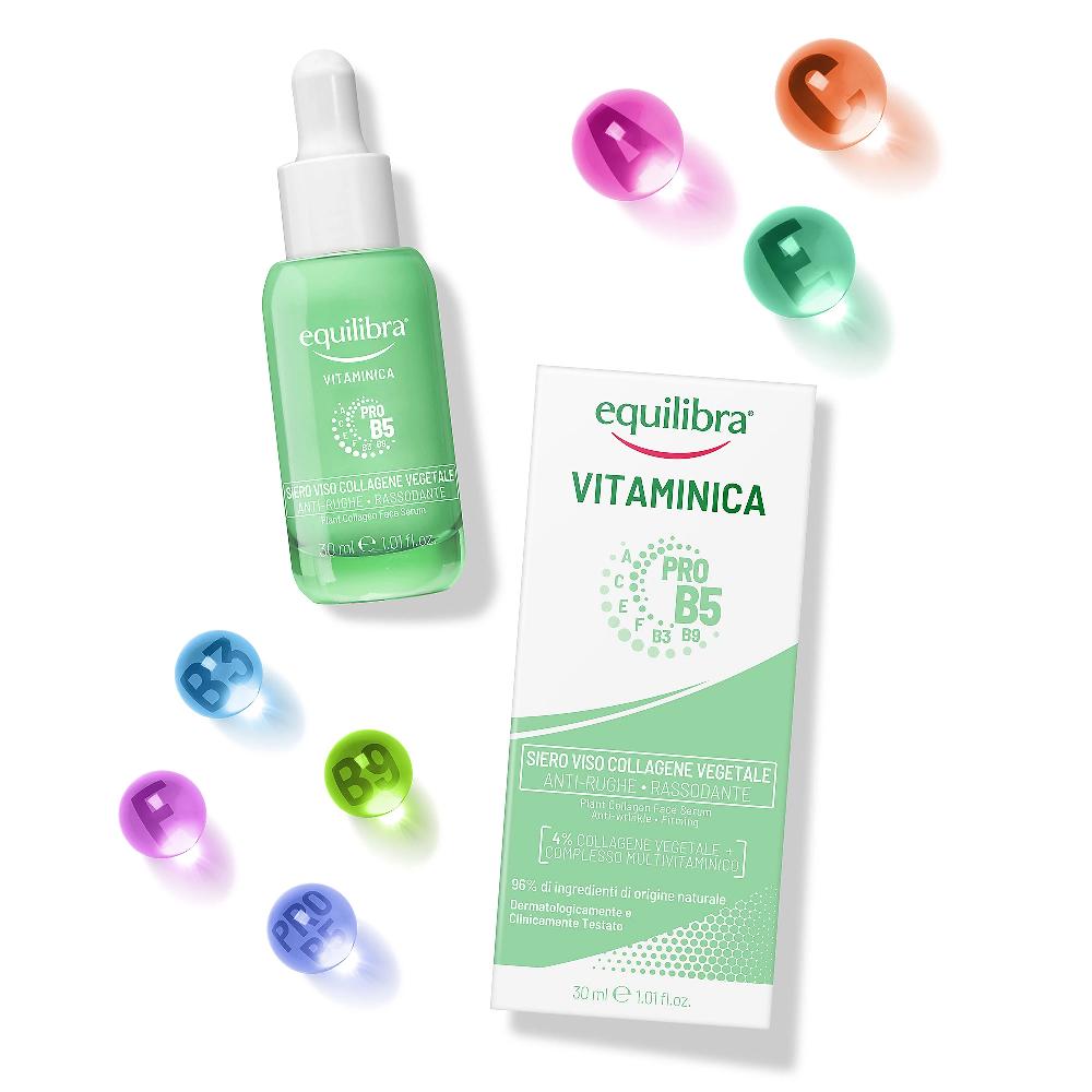 QVC Vitaminica Siero viso con Collagene Vegetale e Vitamine