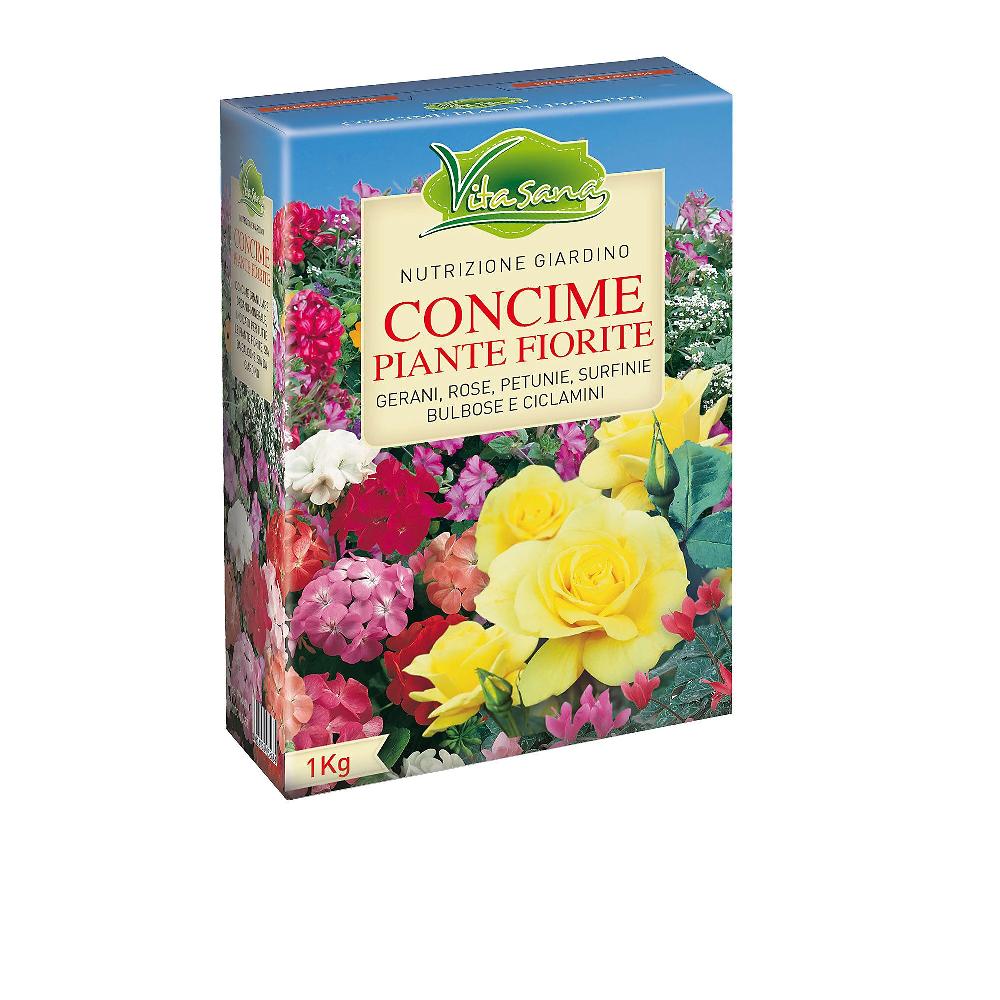 QVC Vitasana Concime granulare 1Kg in 2 varianti: piante fiorite o universale