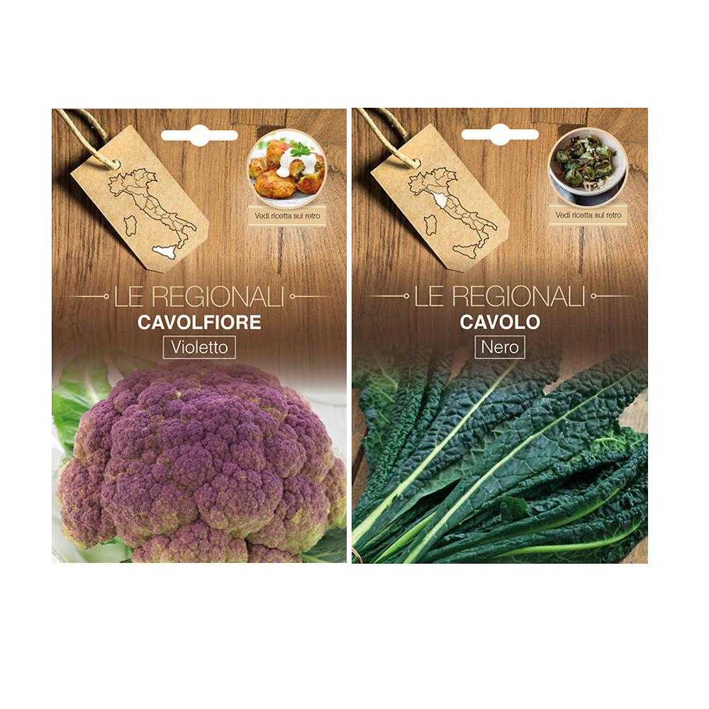 QVC Vitasana Hortus Kit Le Regionali 10 Buste Di Sementi Di Ortaggi Tipici