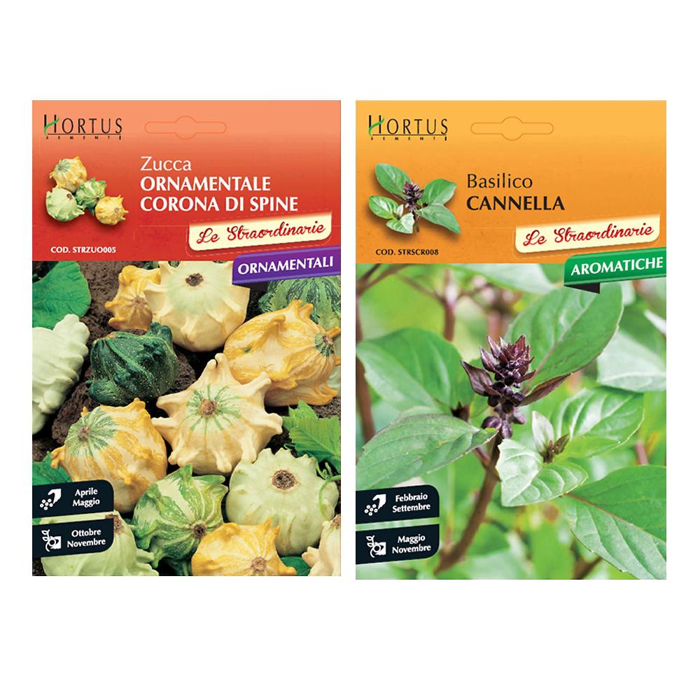 QVC Vitasana Hortus Kit Le Straordinarie 10 Buste Di Sementi Particolari