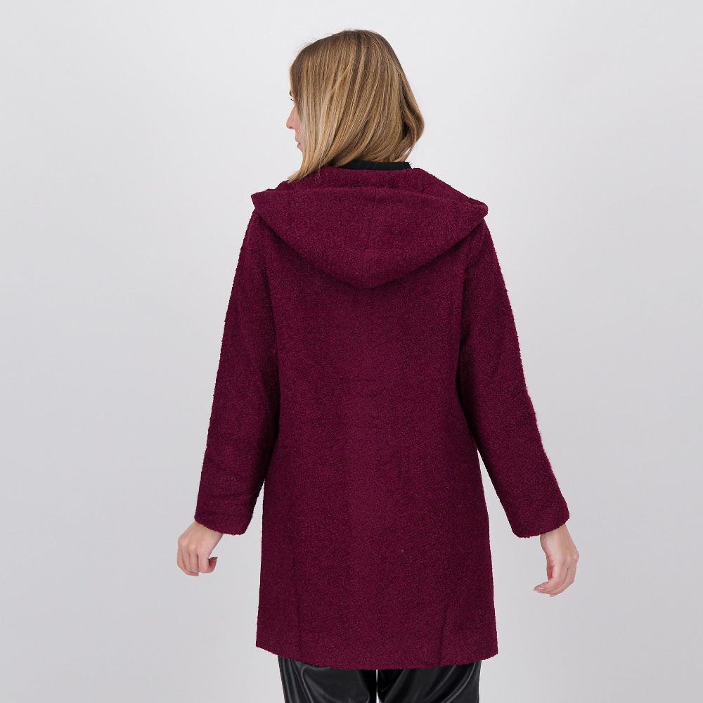 QVC W.I.T.A. Giaccone in tessuto bouclé con lana e viscosa