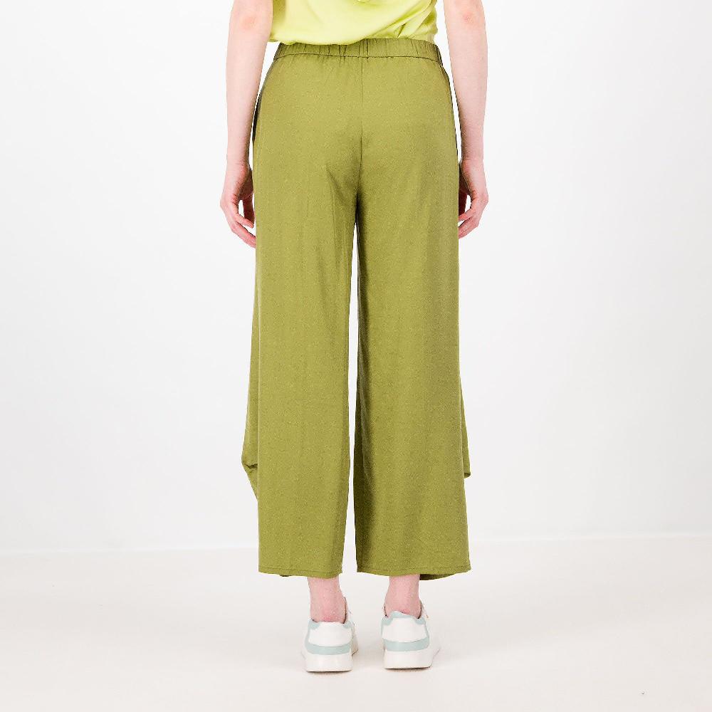 QVC W.I.T.A. Pantaloni A Carota In Tencel Con Drappeggio