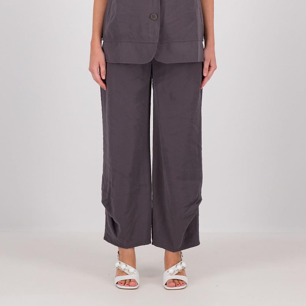 QVC W.I.T.A. Pantaloni in twill di viscosa effetto lavato