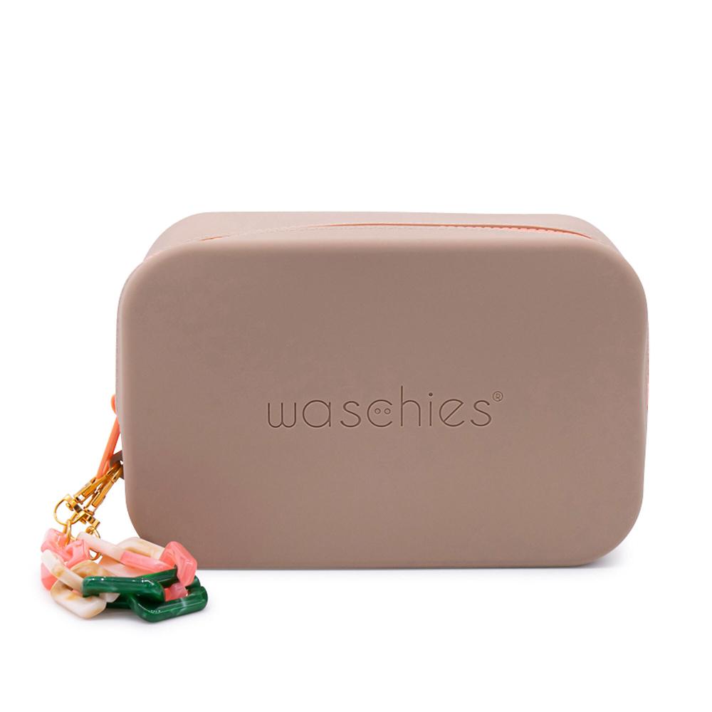 QVC WASCHIES Borsa porta-cosmetici con braccialetto removibile