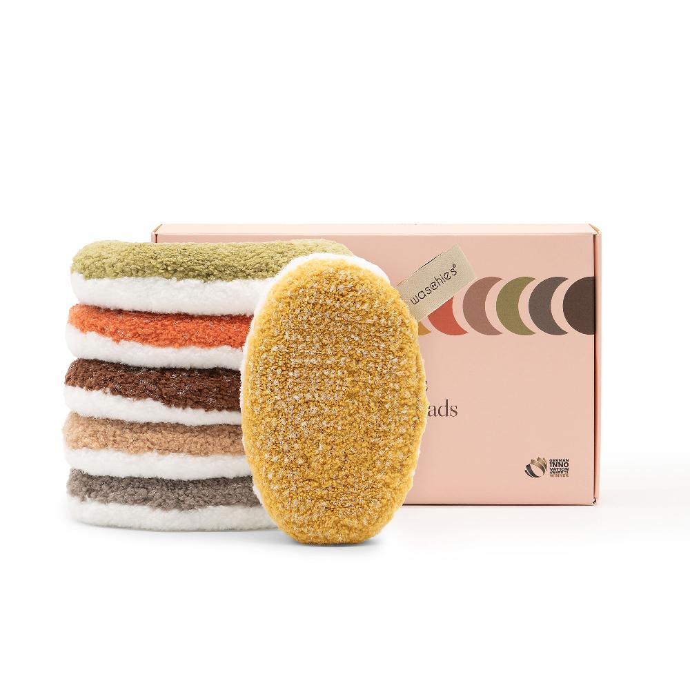 QVC WASCHIES Borsa Porta-cosmetici E 6 Dischetti Struccanti