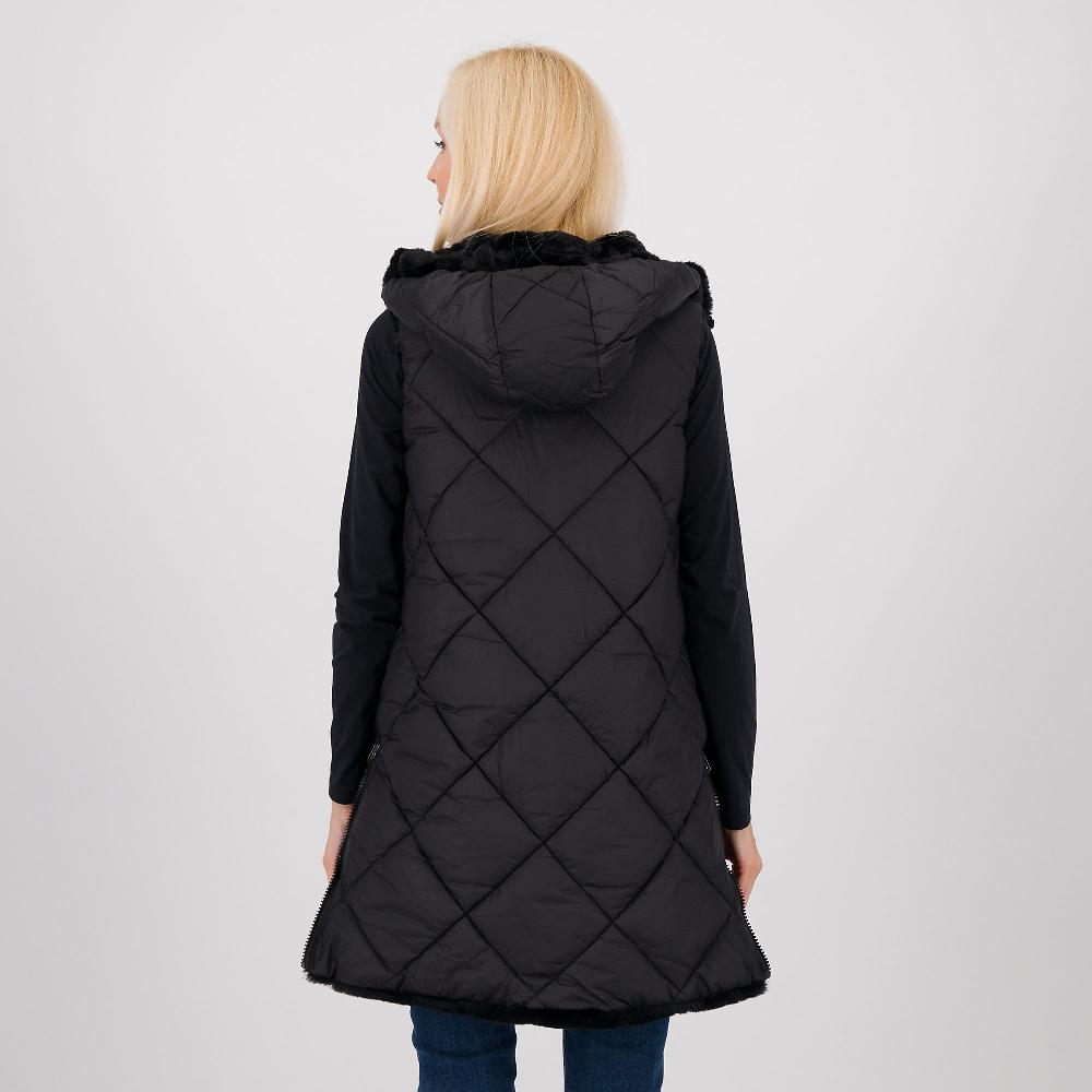 QVC Westland Gilet Reversibile Imbottito Trapuntato Con Cappuccio