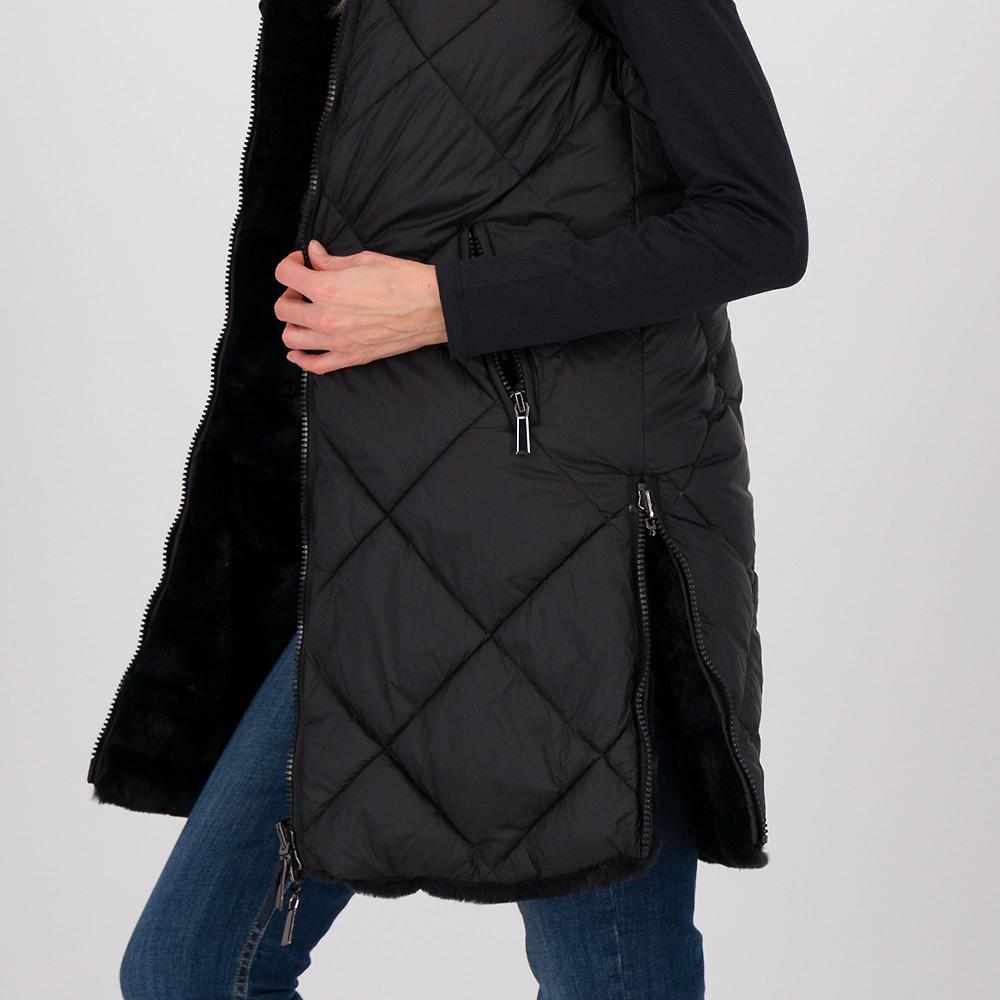 QVC Westland Gilet Reversibile Imbottito Trapuntato Con Cappuccio