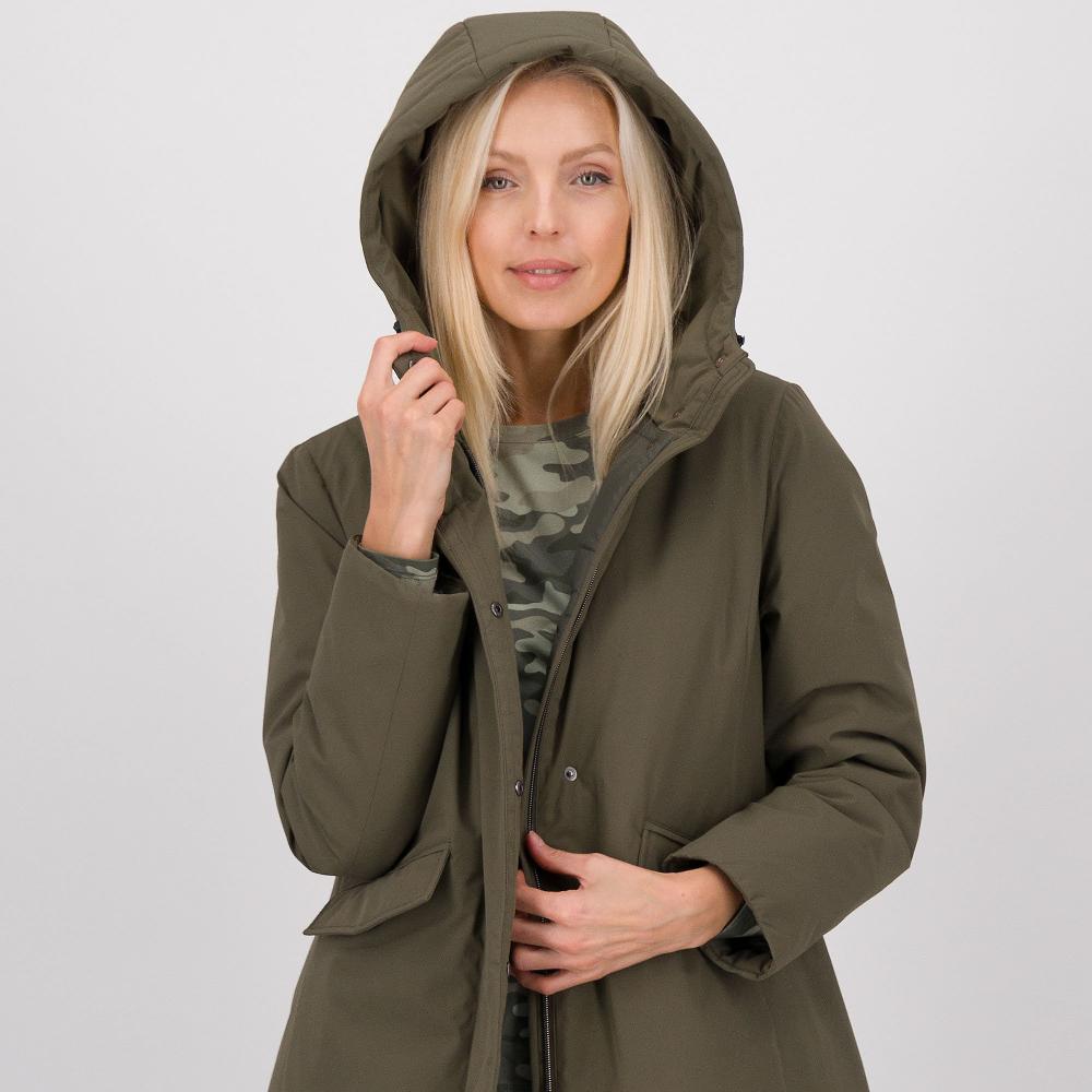 QVC Westland Parka Imbottito Con Chiusura Zip Cappuccio E Coulisse