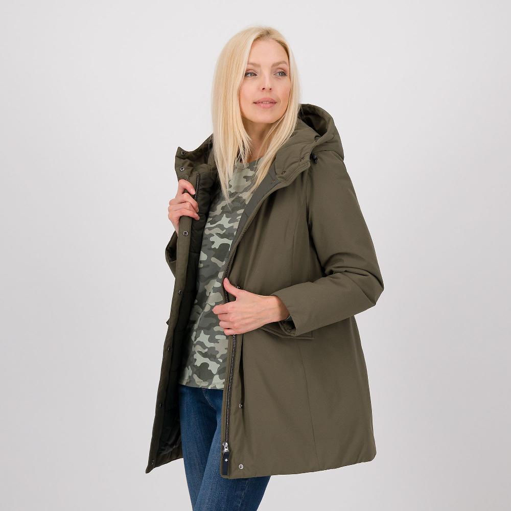 QVC Westland Parka imbottito con chiusura zip cappuccio e coulisse