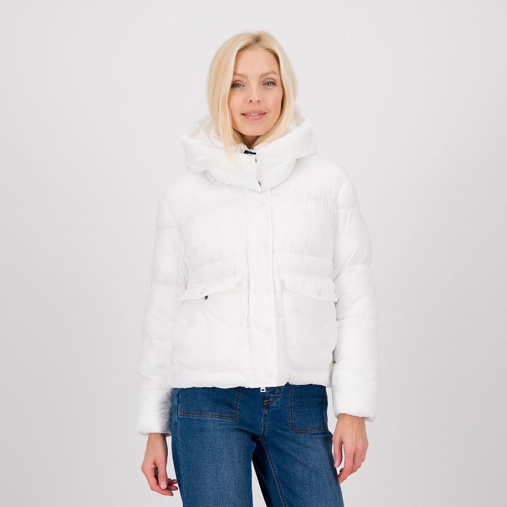 QVC Westland Piumino corto con collo alto e cappuccio removibile