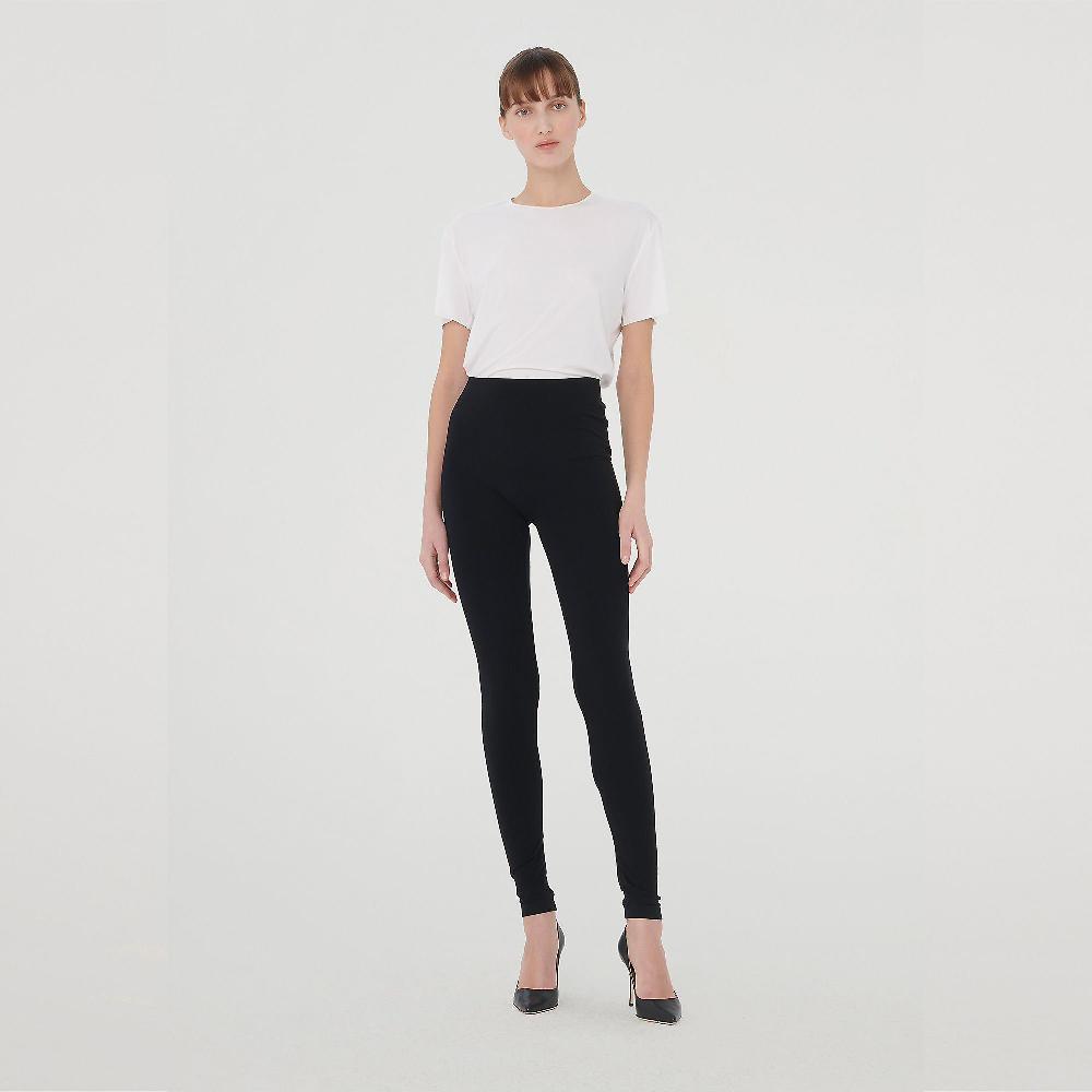 QVC Wolford t-shirt a body Scollo tondo e manica corta Modal stretch