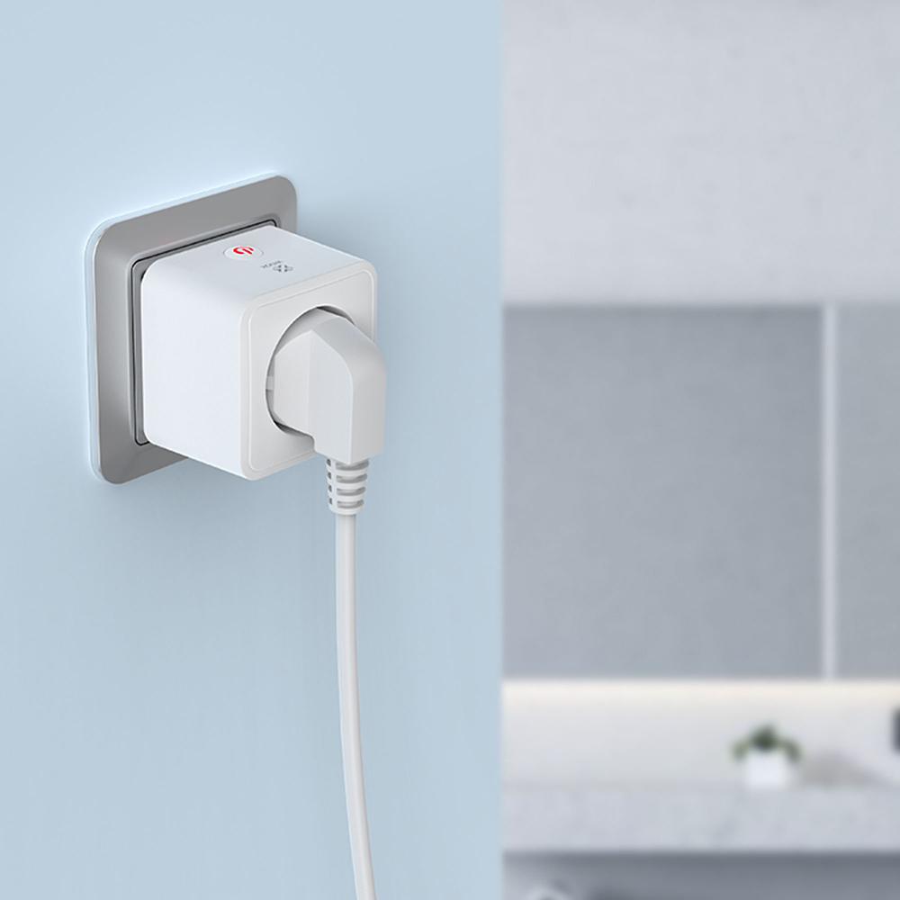 QVC Woox 4 Lampadine LED Presa Smart Controllo Vocale E App