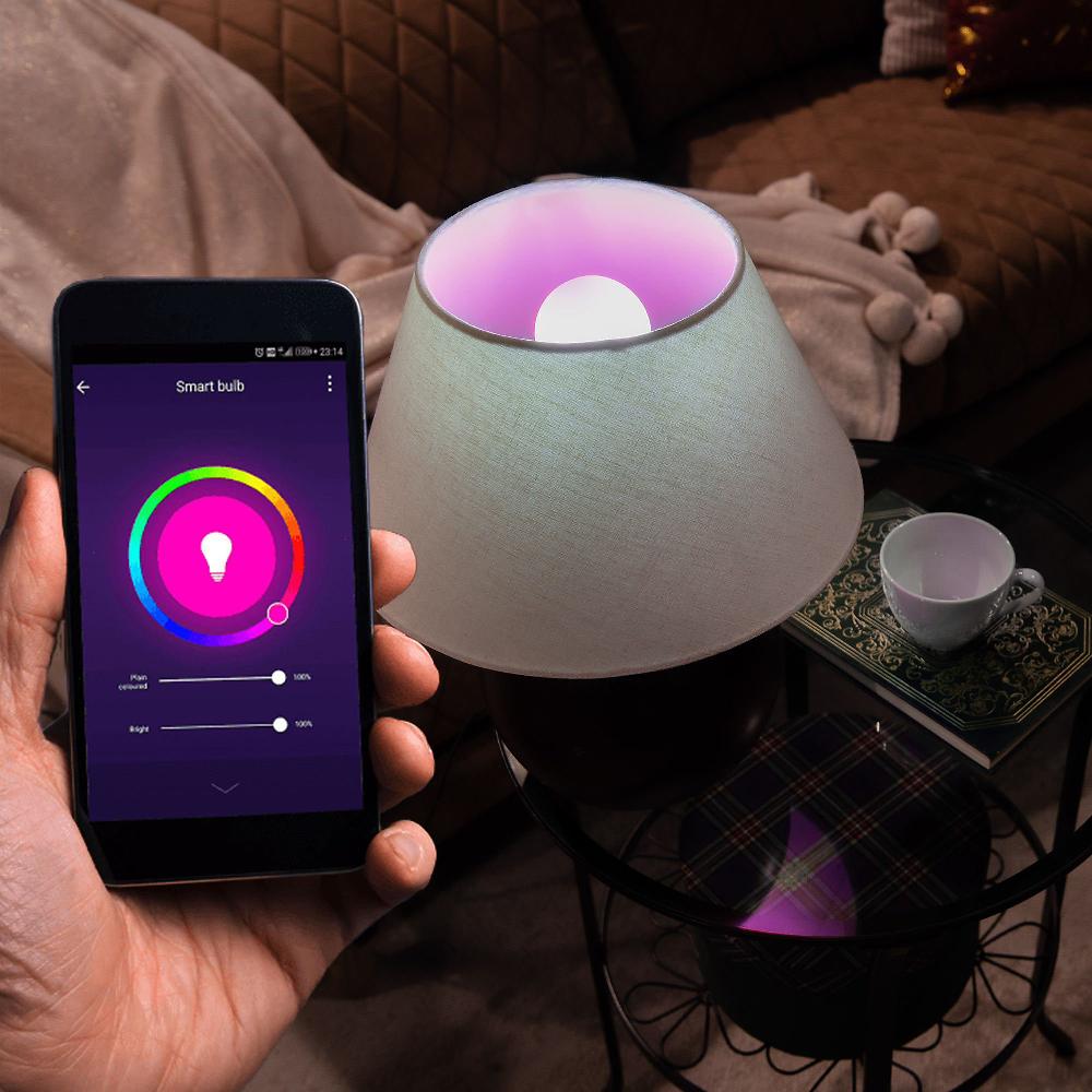 QVC Woox 4 lampadine LED presa smart controllo vocale e app