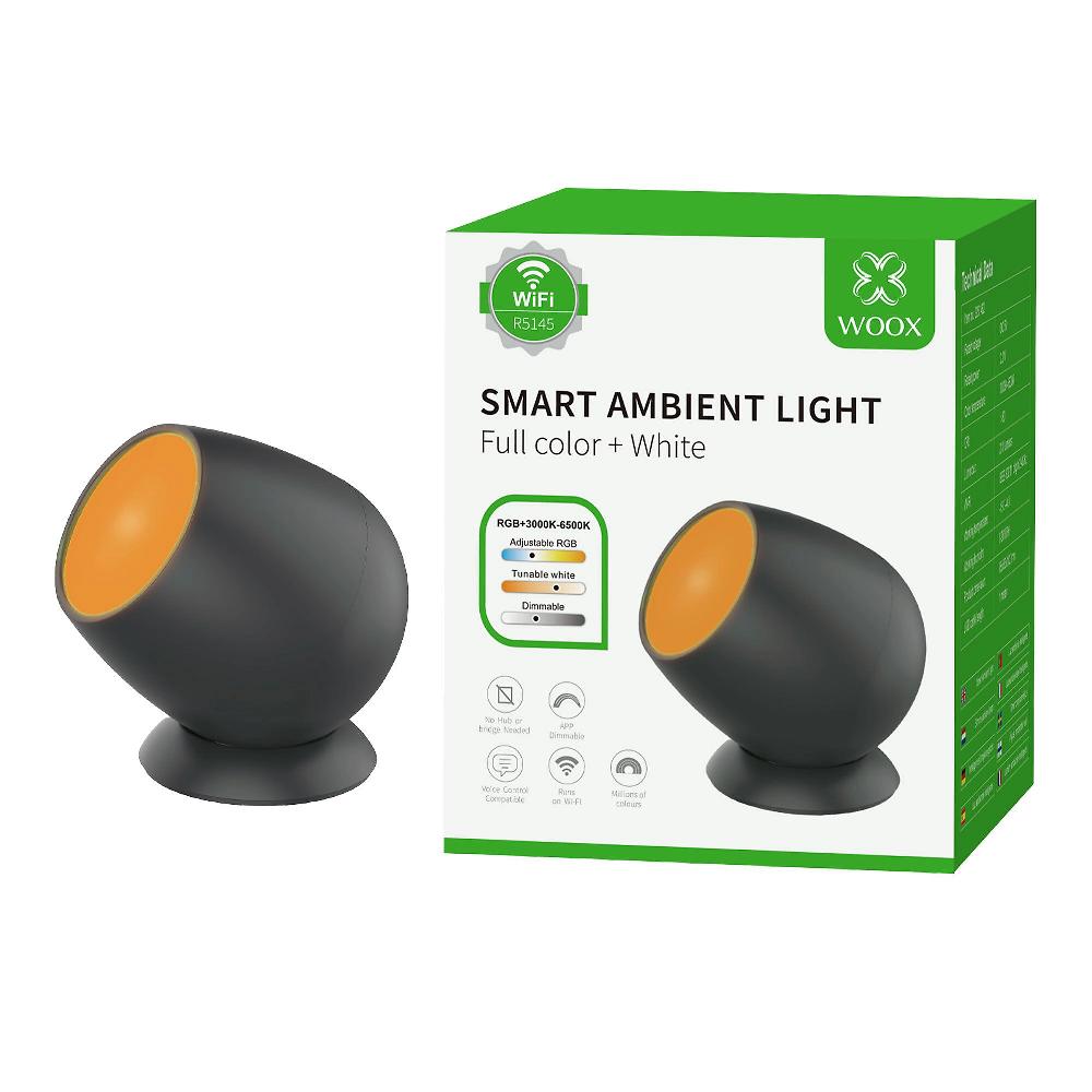 QVC Woox Luce Da Tavolo Smart RGB Compatibile Con Assistente Vocale