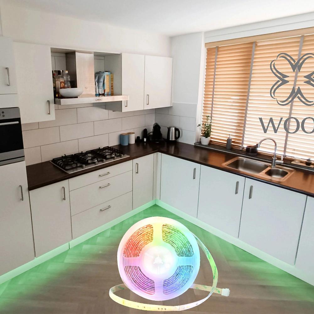 QVC Woox Striscia LED 5 M Compatibile Con Assistente Vocale