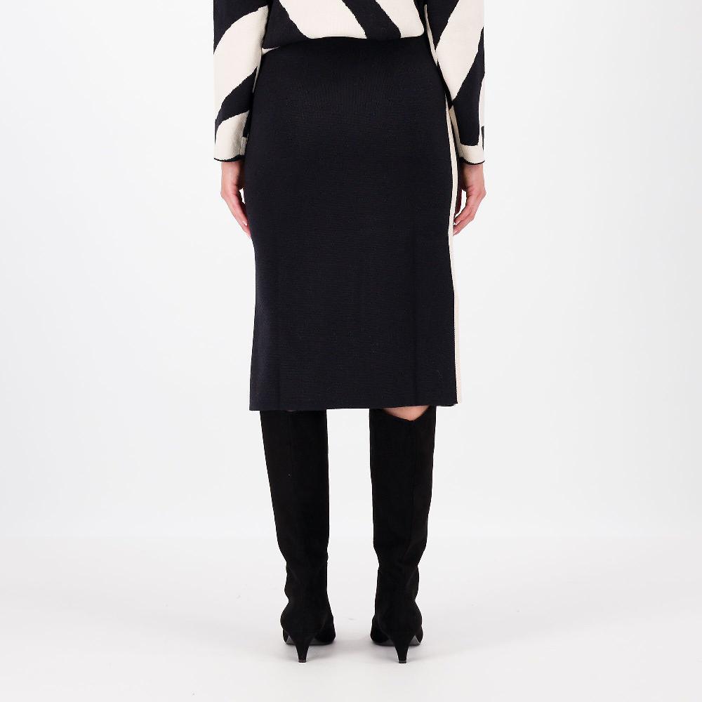 QVC Wynne Layers Gonna Midi In Maglia Con Bande Laterali