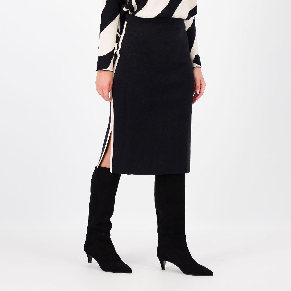 QVC Wynne Layers Gonna midi in maglia con bande laterali