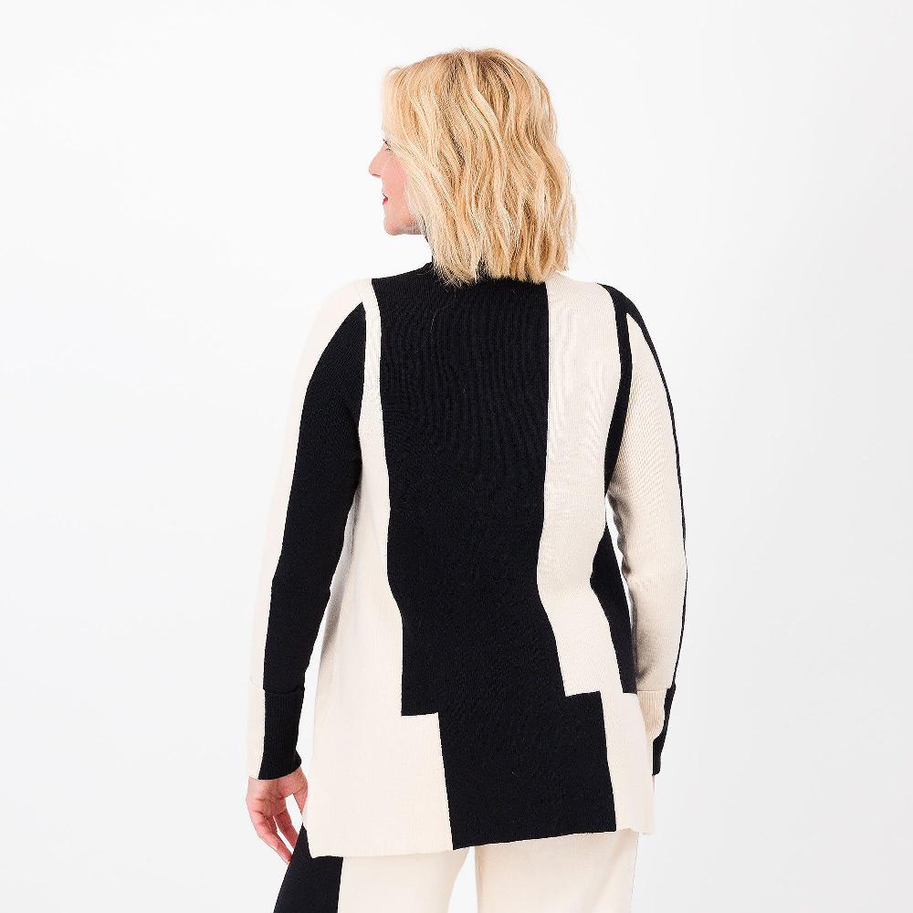QVC Wynne Layers Maglia Dolcevita A Blocchi Di Colore