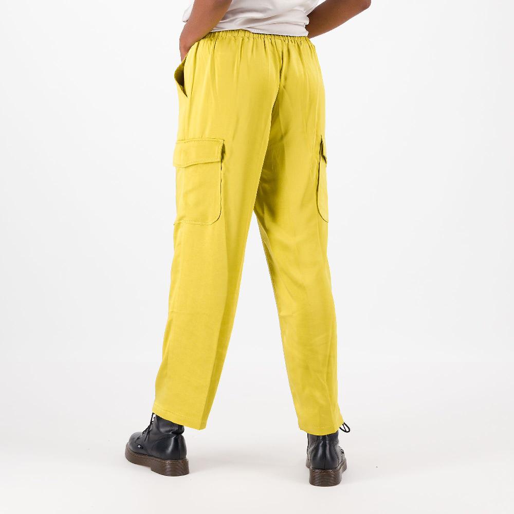 QVC Wynne Layers Pantaloni Cargo In Satin Con Tasche