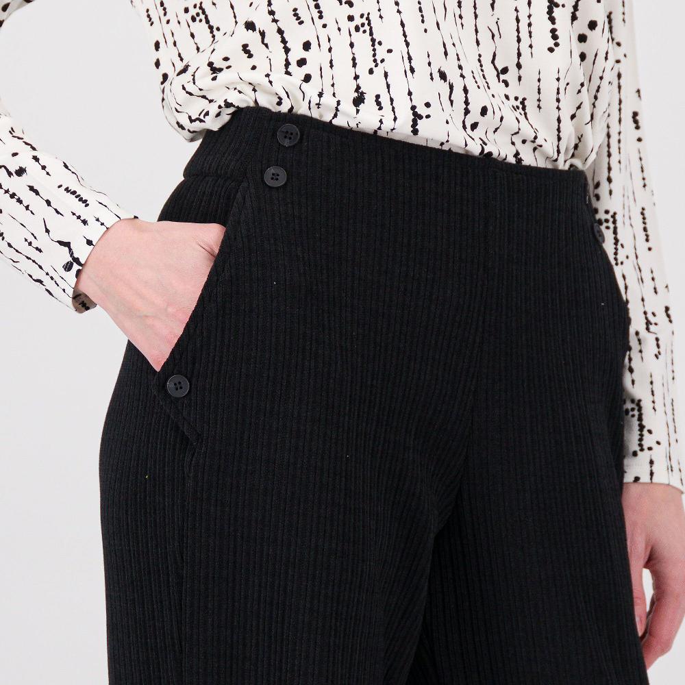 QVC Wynne Layers Pantaloni Lunghi Alla Marinara Con Bottoni
