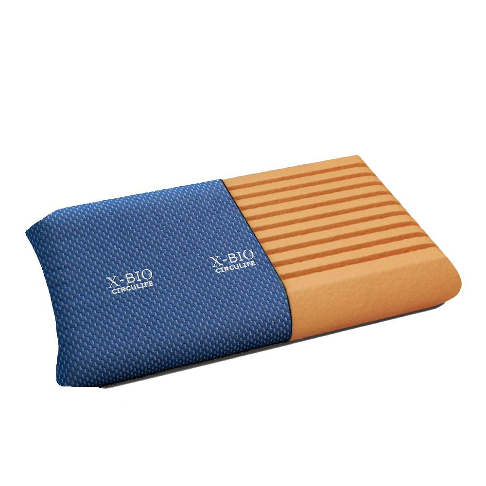 QVC X-BIO 2 Guanciali Circulife In Memory Foam Con Profilo Ergonomico