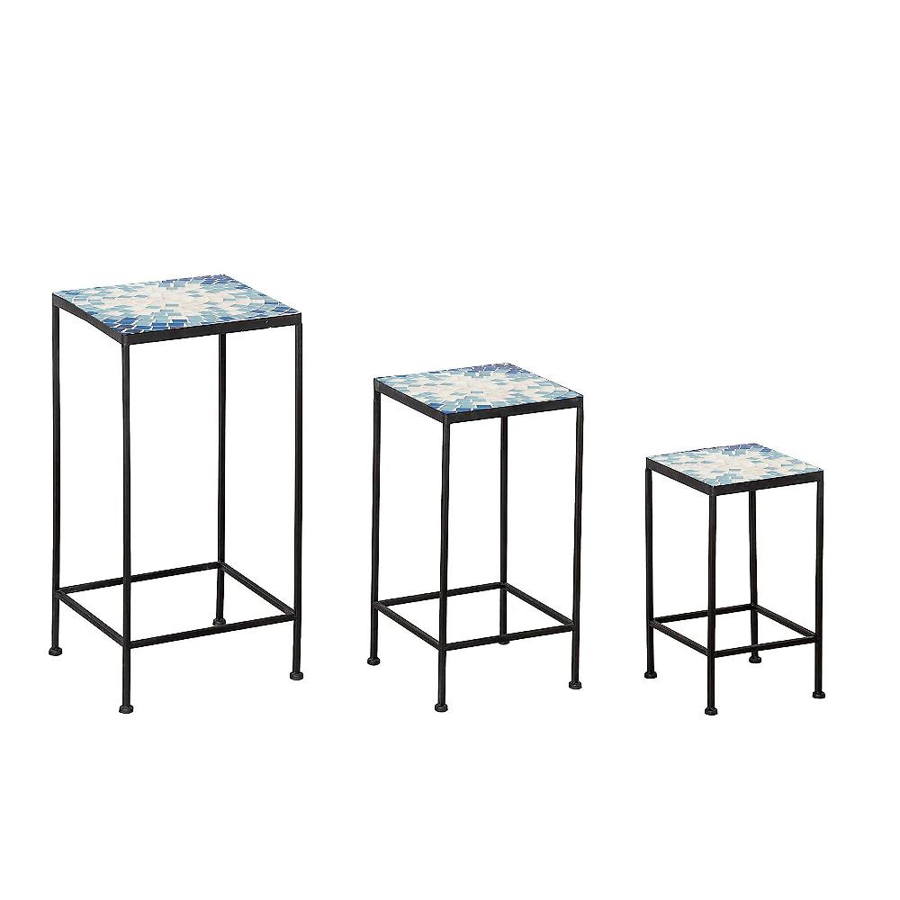 QVC Zambetti outdoor 3 portavasi Messina in ferro diversa misure