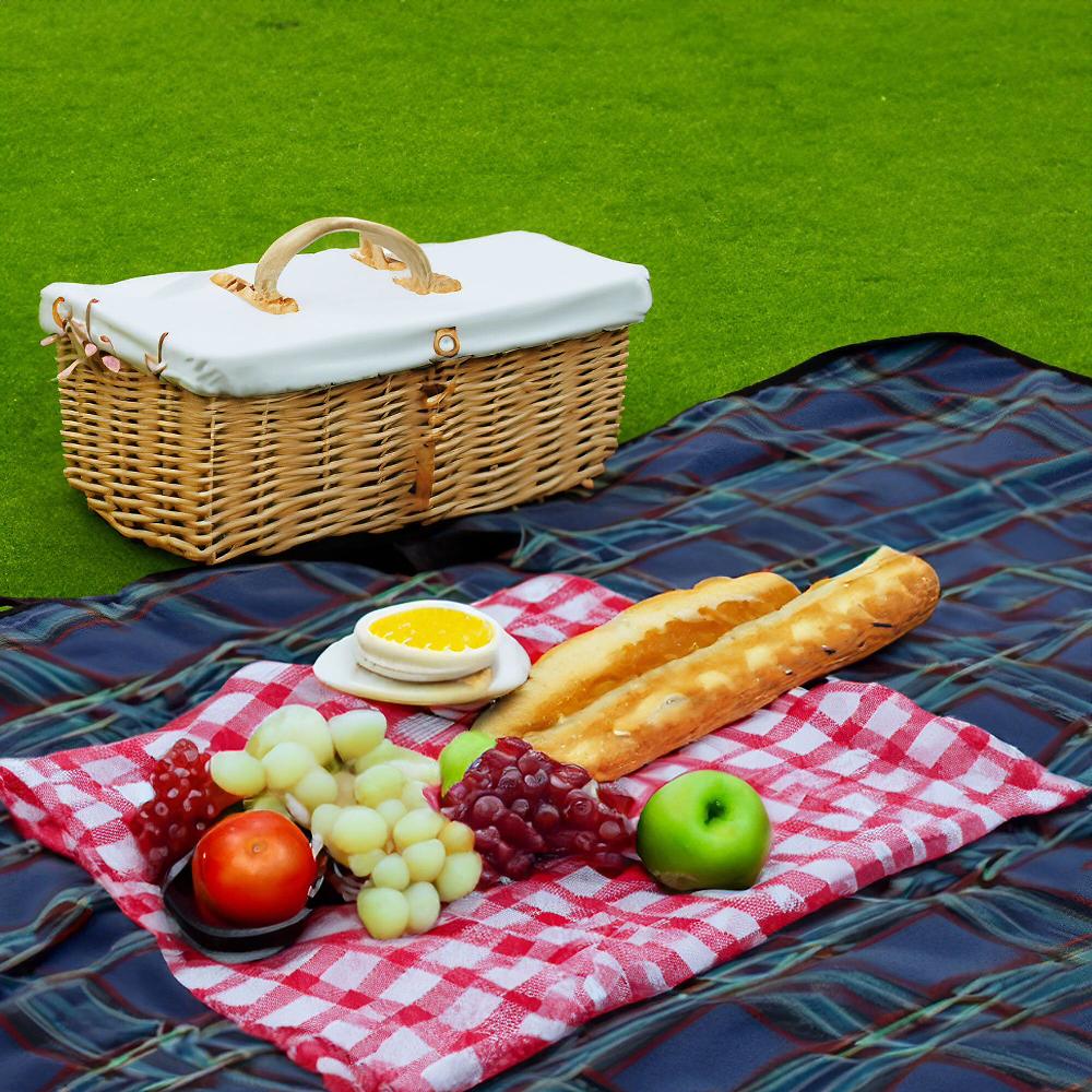 QVC Zambetti Outdoor Telo Pic-nic Impermeabile Fleece 150x200 Cm