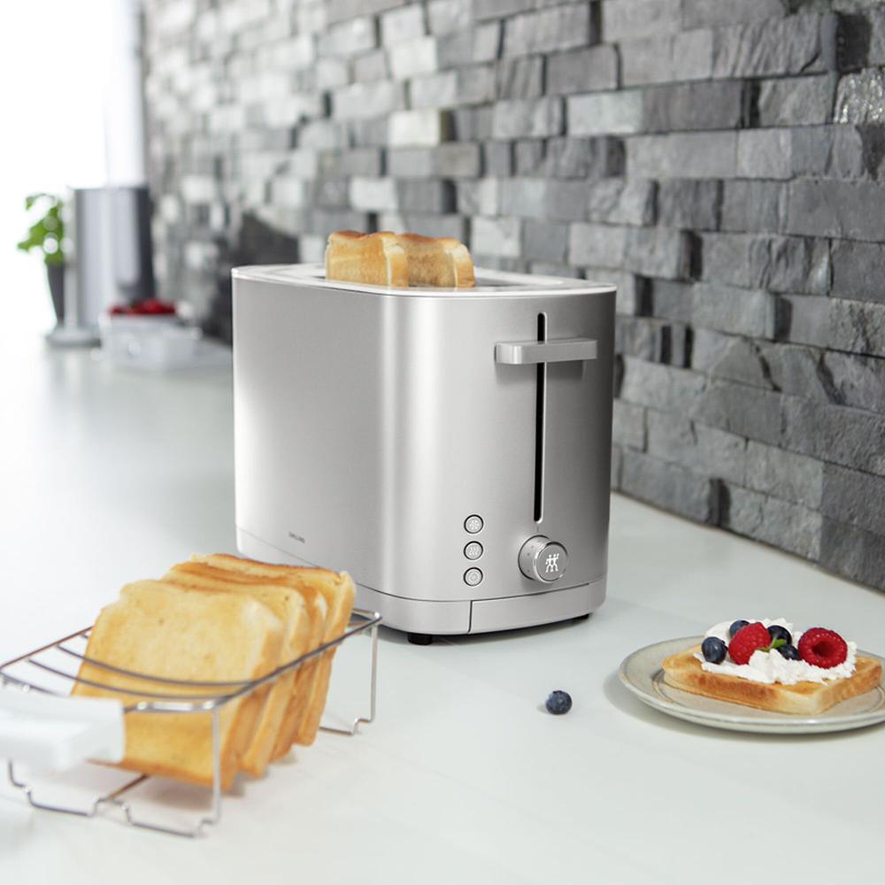 QVC Zwilling Enfinigy Toaster A 2 Fette Corpo In Acciaio Funzione Soft-lift