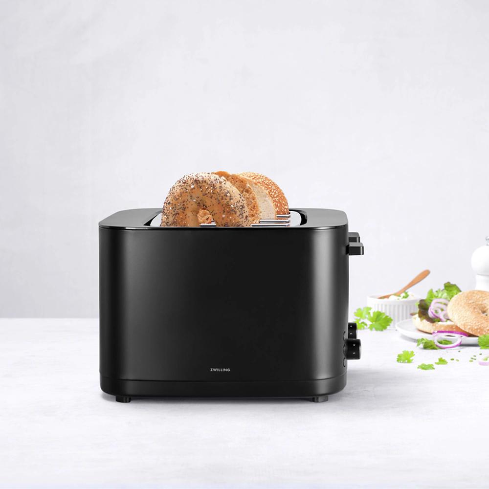 QVC Zwilling Enfinigy Toaster A 2 Fette Corpo In Acciaio Funzione Soft-lift