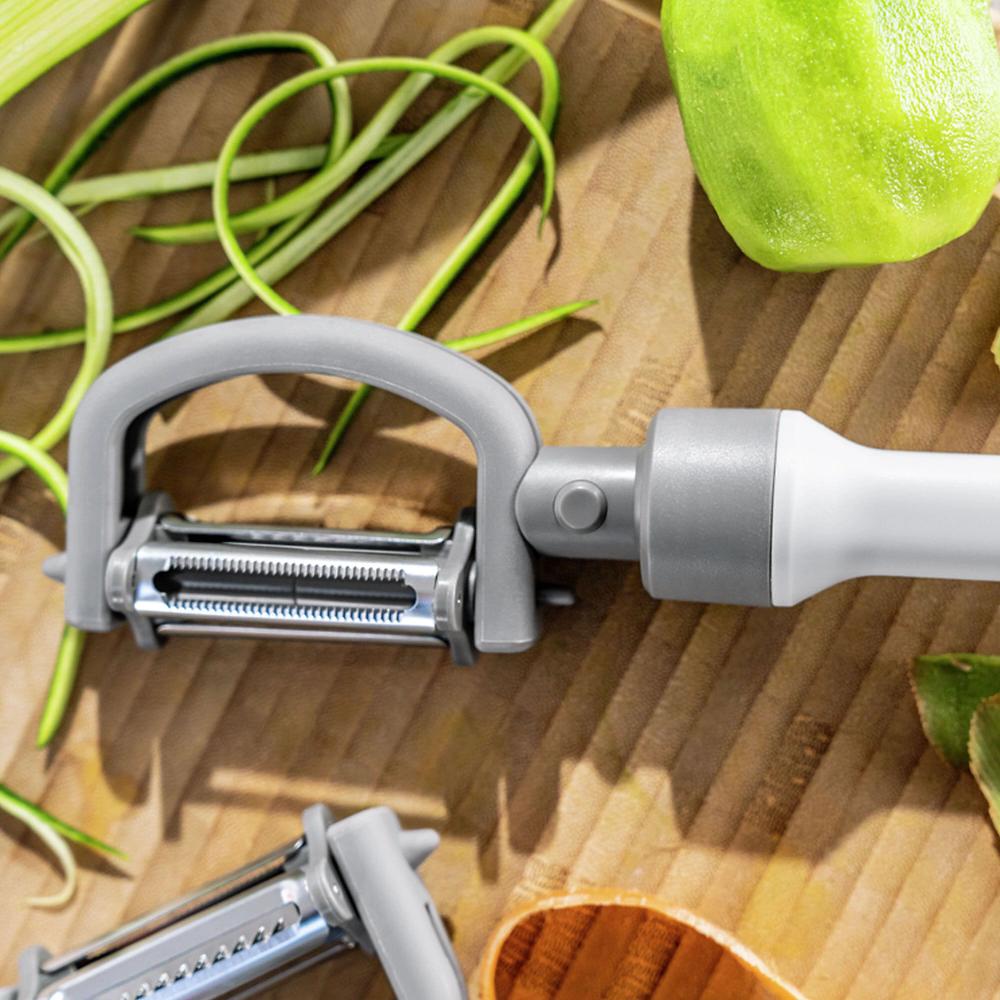 QVC Zwilling Z-cut Pelapatate 5 In 1 3 Lame Intercambabili Tecnologia MotionBall