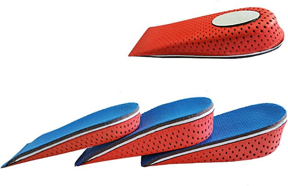 1 Pair 13*5.8cm Height Increaser Insoles Height Increasing Insoles - Memory Foam Invisible Increase 2cm 3cm 4cm (2cm)