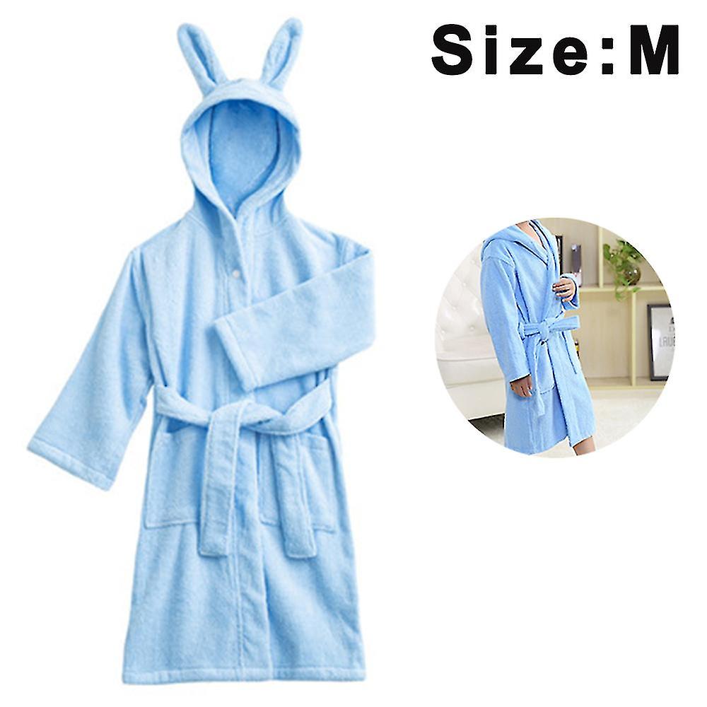 1 Pcs Kids Robe Hooded Soft Bathrobe For Girls - Boys And Girls Robe