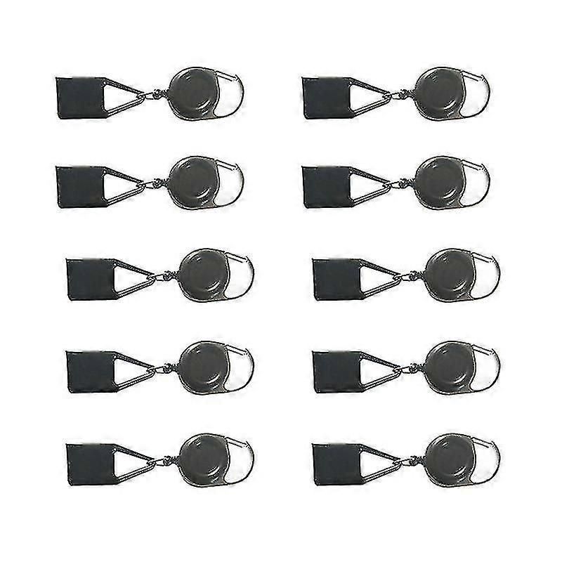 10 Piece Silicone Lighter Holder Sleeve Clip Lighter Cover With Keychain