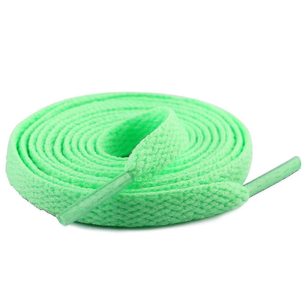 10pcs lacci da scarpe alto bang poliestere singolo strato 8mm lacci da scarpe Colorfast Flat Shoelaces
