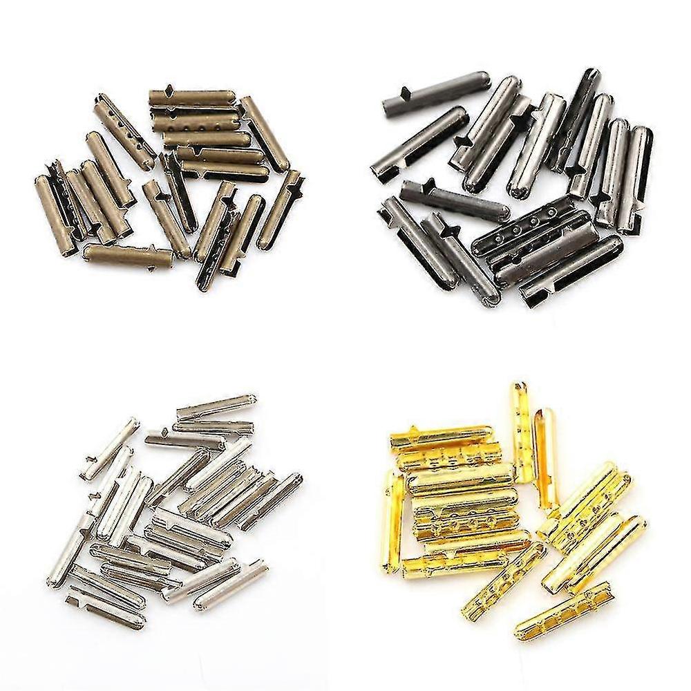 10pcs Metallo Fai Da Te Lacci Da Scarpe Riparazione Scarpe Pizzo Suggerimenti Sostituzione Fine Scarpe Mestiere