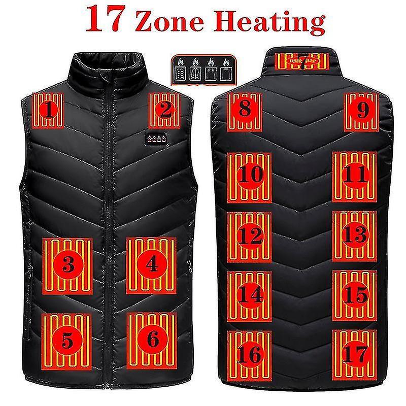 17 Areas Electric Ing Vest Ed Down Et Men Ed Vest Women Usb Ed Et